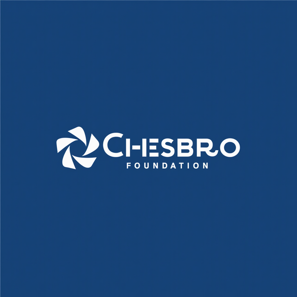 Chesbro Foundation logo - Professional grantmaking foundation emblem with deep trust blue background and white text
